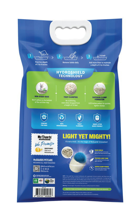 McGuards Instant Action bamboo cat litter