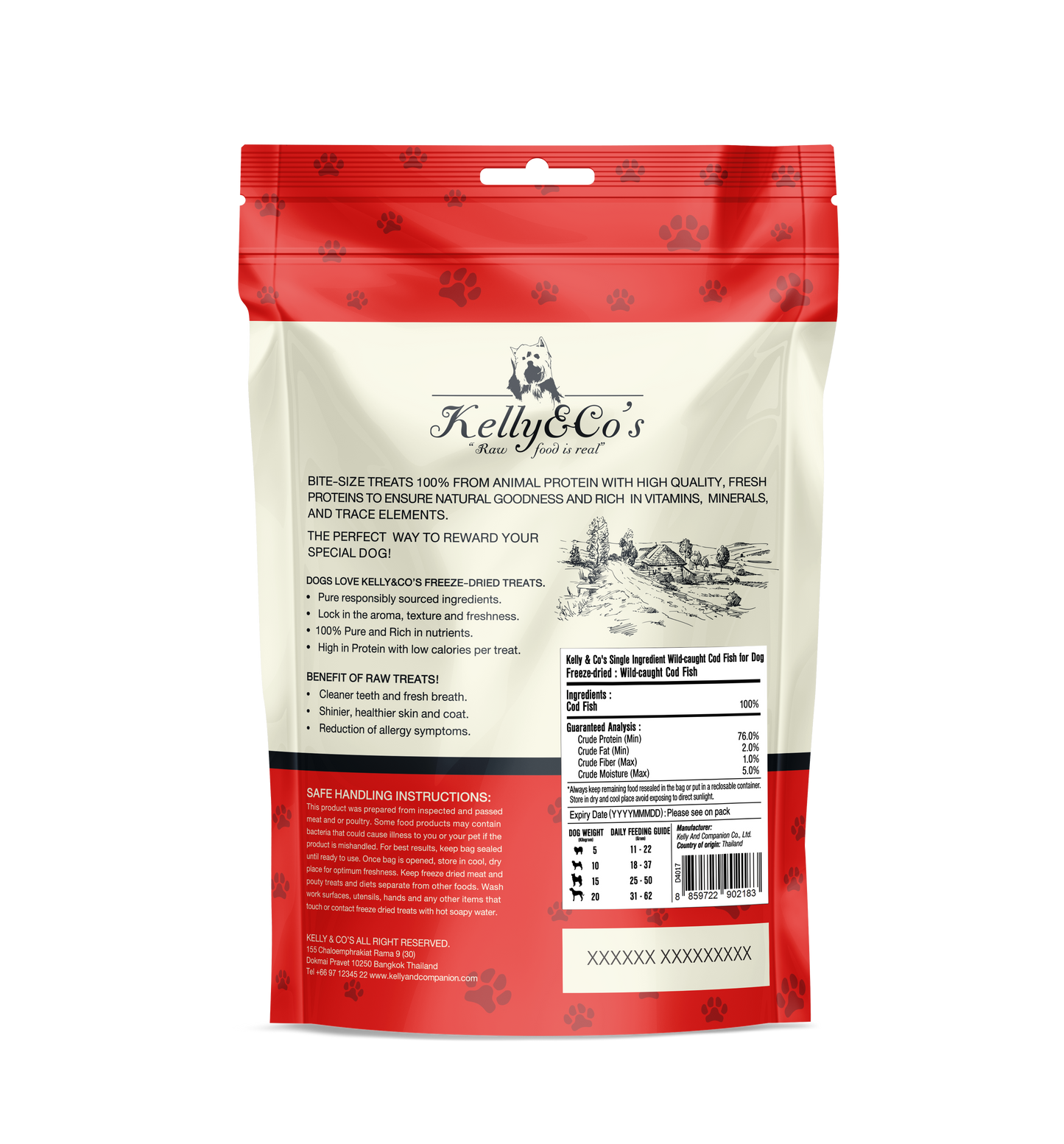 KELLY & CO'S Single Ingredient Wild-Caught Cod