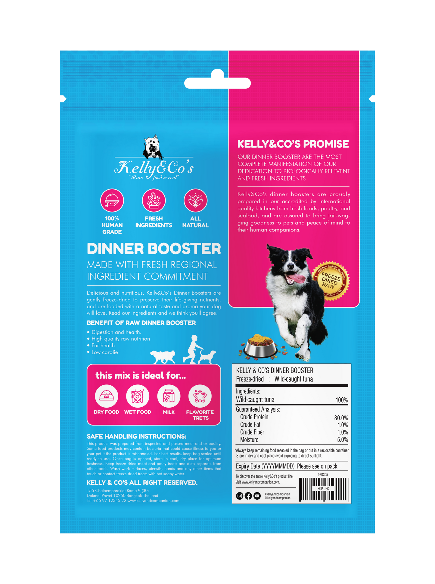 KELLY & CO'S Dinner Booster Topper Wild-Caught Tuna (Maguro)