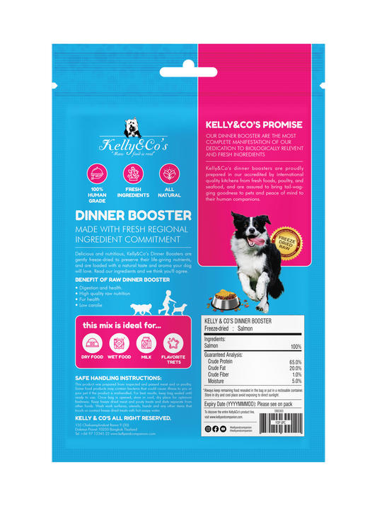 KELLY & CO'S Dinner Booster Topper Atlantic Salmon