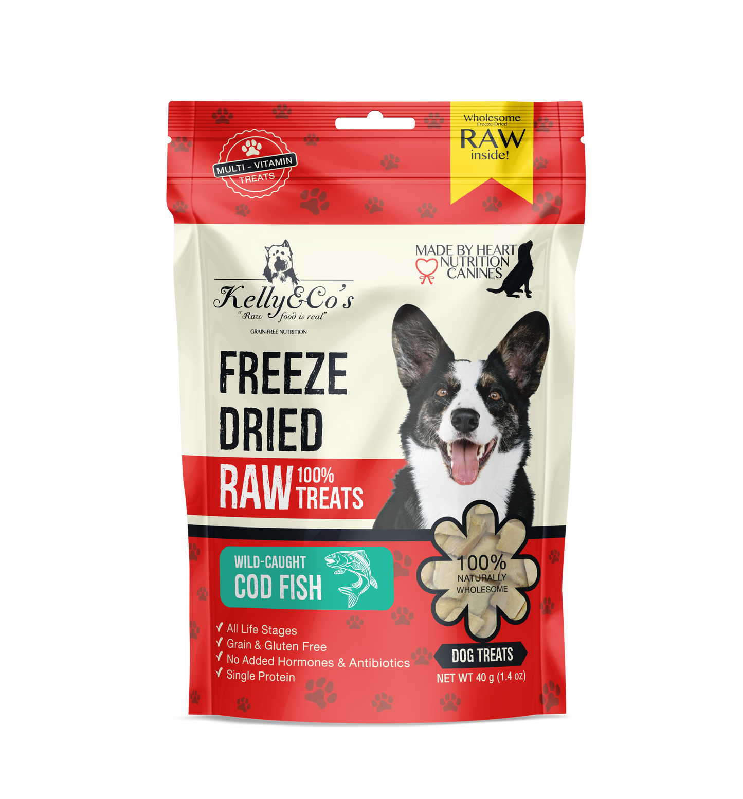 KELLY & CO'S Single Ingredient Wild-Caught Cod