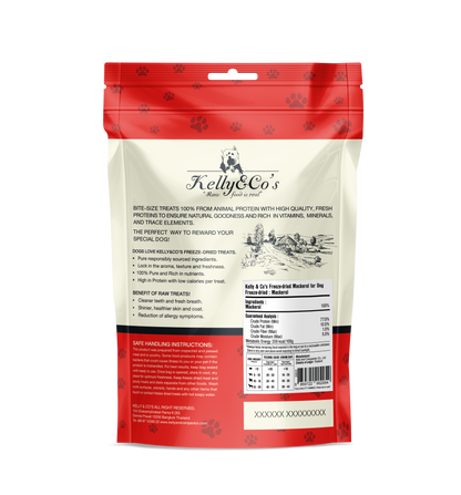 KELLY & CO'S Single Ingredient Wild-Caught Mackerel