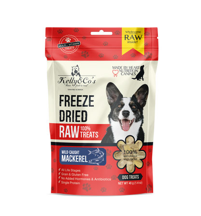 KELLY & CO'S Single Ingredient Wild-Caught Mackerel