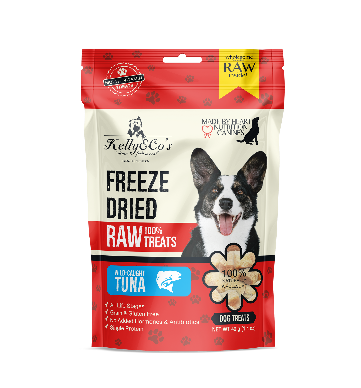 KELLY & CO'S Single Ingredient Wild-Caught Tuna