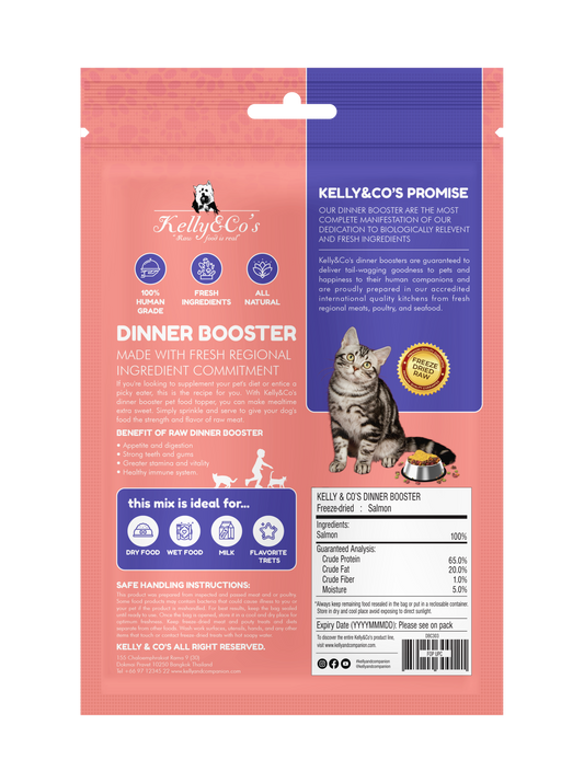 KELLY & CO'S Dinner Booster Topper Atlantic Salmon