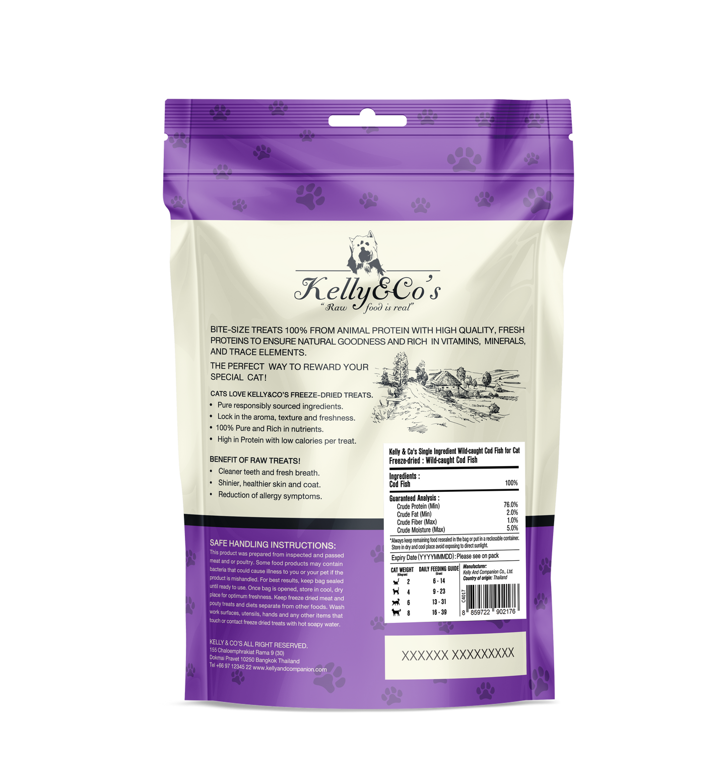 KELLY & CO'S Single Ingredient Wild-Caught Cod