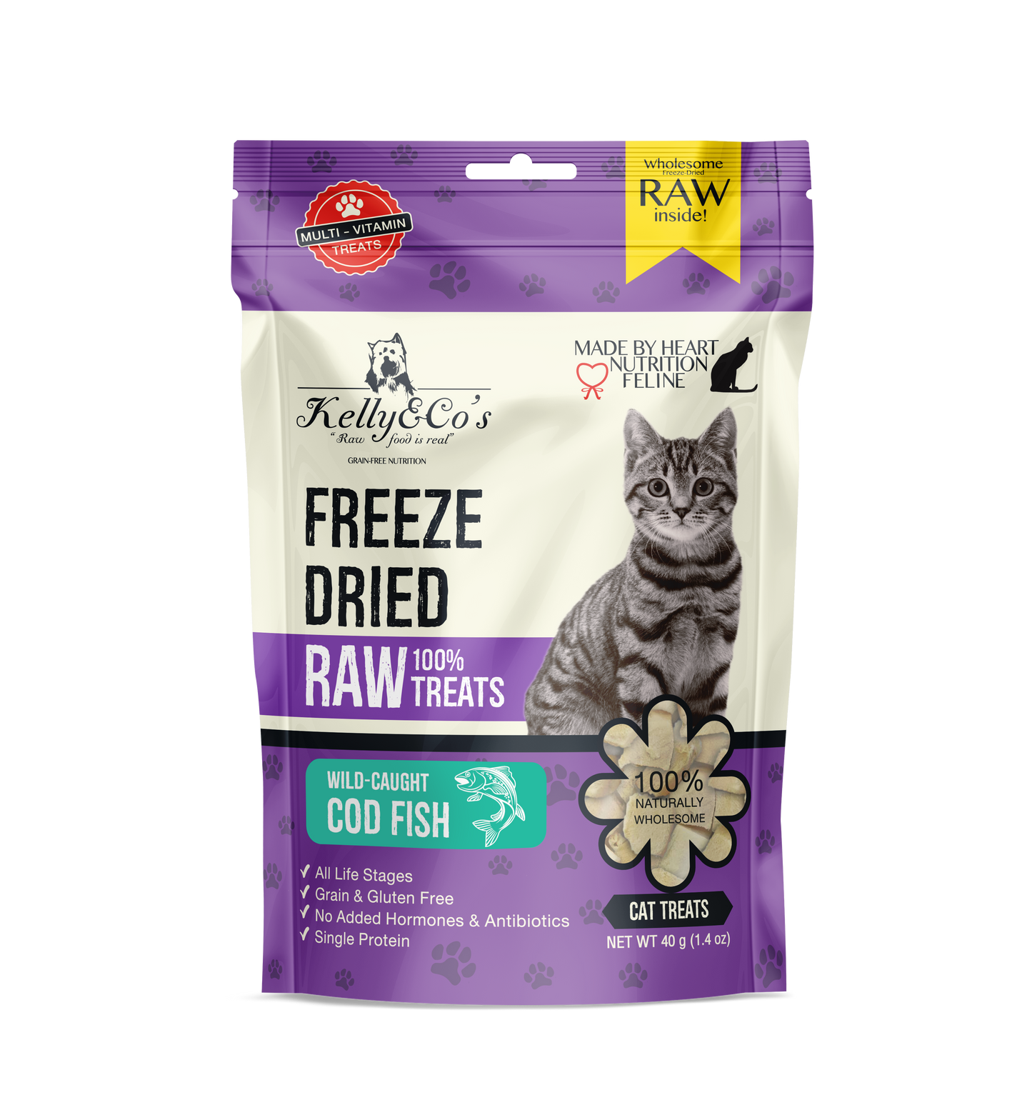 KELLY & CO'S Single Ingredient Wild-Caught Cod