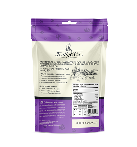 KELLY & CO'S Single Ingredient Wild-Caught Mackerel